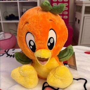 Orange Bird Big Foot Plush